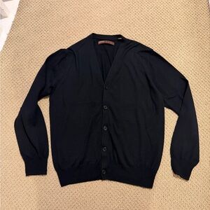 Perry Ellis Cardigan Sweater Button Up (Men’s Size Medium)